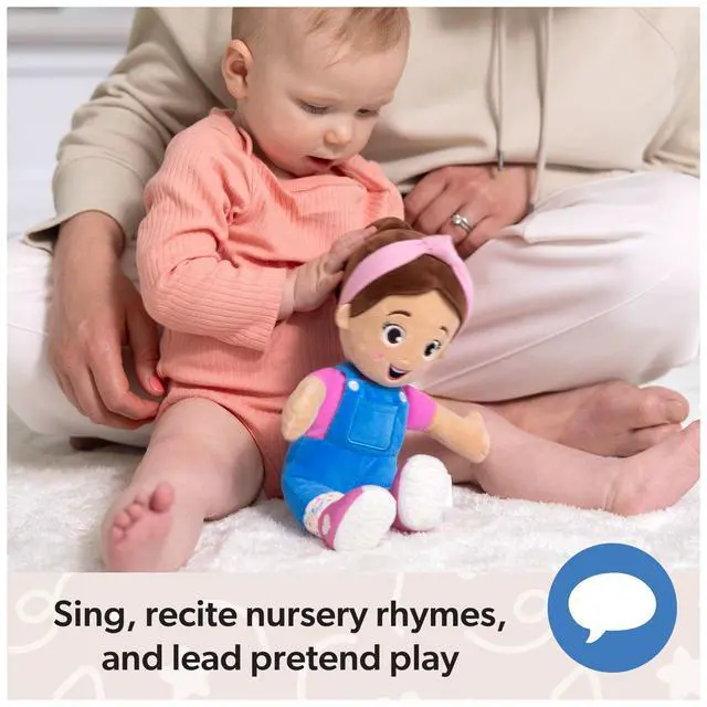 Alt view image 4 of 7 - Ms. Rachel Cuddle & Comfort Doll, 11-Inch Soft Plush First Baby Doll | Super-Soft Friend for Hugs & Snuggles, Encourages Pretend Play, Baby Toys for Girls & Boys Ages 6 Months to 3+