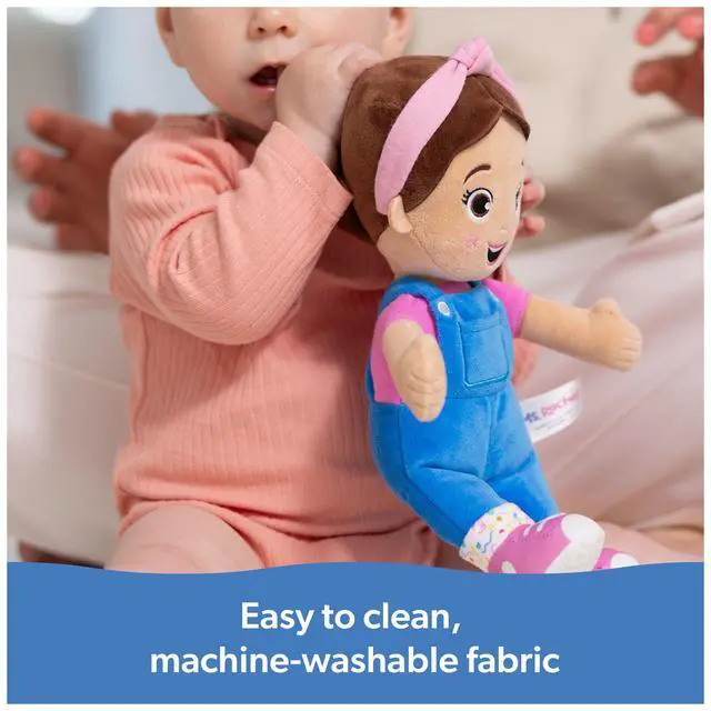 Alt view image 6 of 7 - Ms. Rachel Cuddle & Comfort Doll, 11-Inch Soft Plush First Baby Doll | Super-Soft Friend for Hugs & Snuggles, Encourages Pretend Play, Baby Toys for Girls & Boys Ages 6 Months to 3+