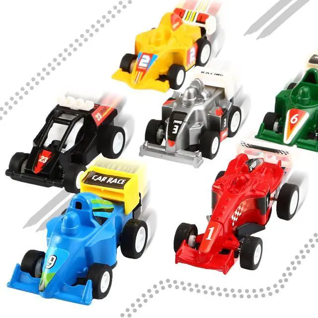 Alt view image 7 of 7 - Yeonha Toys Pull Back Vehicles, 12 Pack Mini Assorted Construction Vehicles and Race Car Toy for Kids and Toddlers | Truck Mini Car Toy for Kids Toddlers Boys, Pull Back and Go Car Toy Play Set