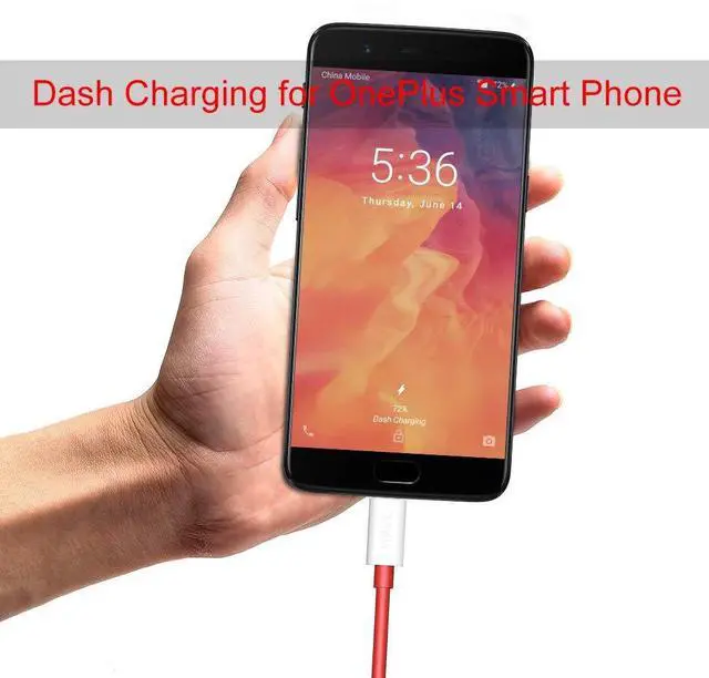 Alt view image 4 of 7 - 6FT 2Pcs USB-C Charging Cable for OnePlus 8 Pro 7 6 5T Data Syncing | 100W 80W 65W Fast Charger for Supervooc/Warp/Dash-Charging Cable USB Type-C Cable for OnePlus 15R 13R 12 12R Open 11 10, Red