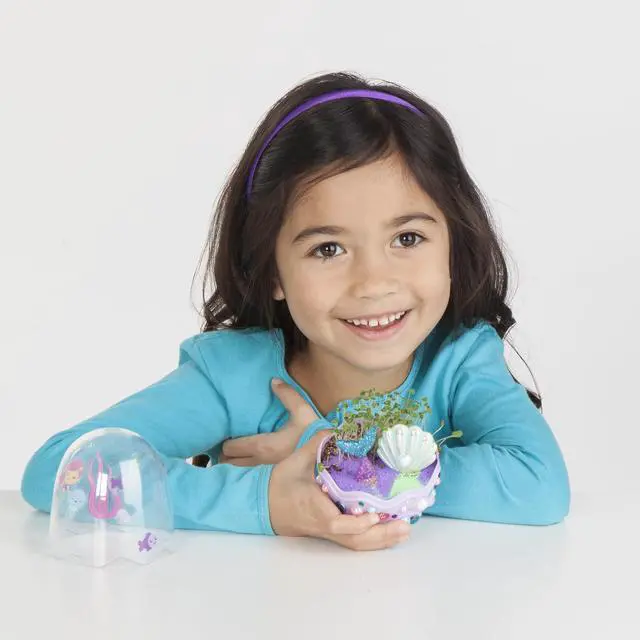 Alt view image 5 of 5 - Creativity for Kids Mini Garden: Mermaid Terrarium Kit - Mermaid Gifts for Girls, Crafts and Toys, Stocking Stuffers for Kids (Ages 6+)