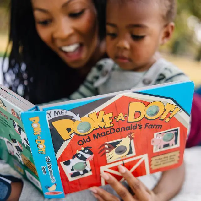 Alt view image 2 of 7 - Melissa & Doug Poke-a-Dot! Old MacDonalds Farm, Interactive Children's Board Book with Buttons to Pop, Educational Sensory Toy for Toddlers & Preschoolers Ages 3+ - FSC Certified | 20-Page Board Book