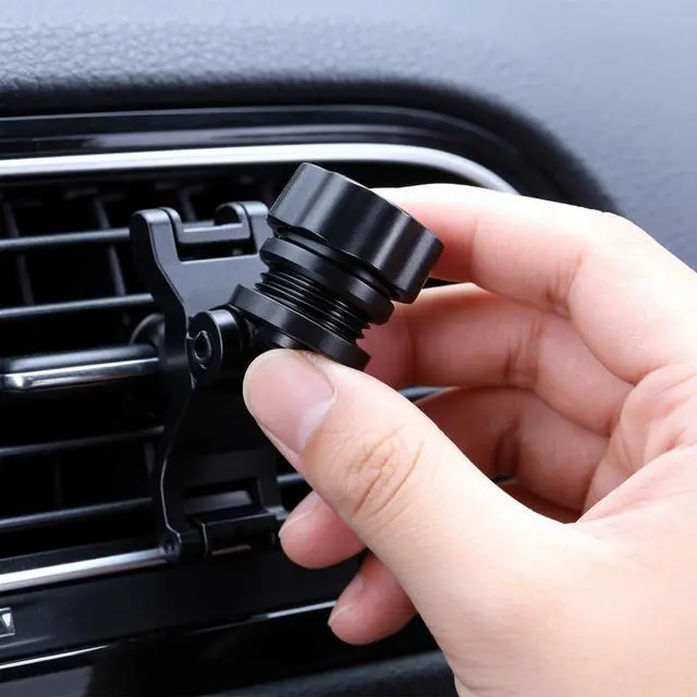 Alt view image 7 of 7 - 6Pcs Car Phone Mount Replacement Part, Ball Mount Phone Holder(2Size) | Black Mobile Phone Repair Mounting Bracket, Tightening Nut Ball Fixed Adapter Head Bracket Holder Ring for Camcorder Phone