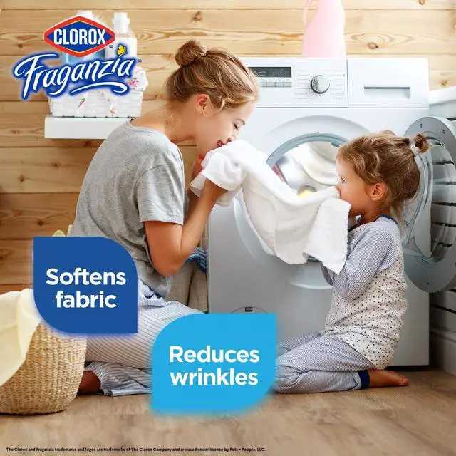 Alt view image 4 of 6 - Clorox Fraganzia Fabric Softener Dryer Sheets, Ocean Scent, 30 Count | Wrinkle-reducing, anti-static formula, softens fabrics, fresh scent, for home, dorm, and laundry use