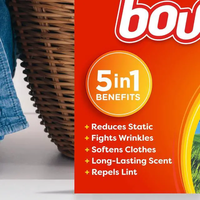 Alt view image 2 of 7 - Bounce Fabric Softener Sheets, Outdoor Fresh Scent, 120 Count