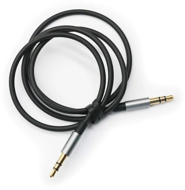 Alt view image 6 of 6 - NEW NEOMUSICIA Replacement Cable Compatible with Sony MDR-XB950BT, MDR-10R, MDR-10RC, MDR-10RBT, MDR-NC50, MDR-NC200D Headphones Black 4.5ft/150cm