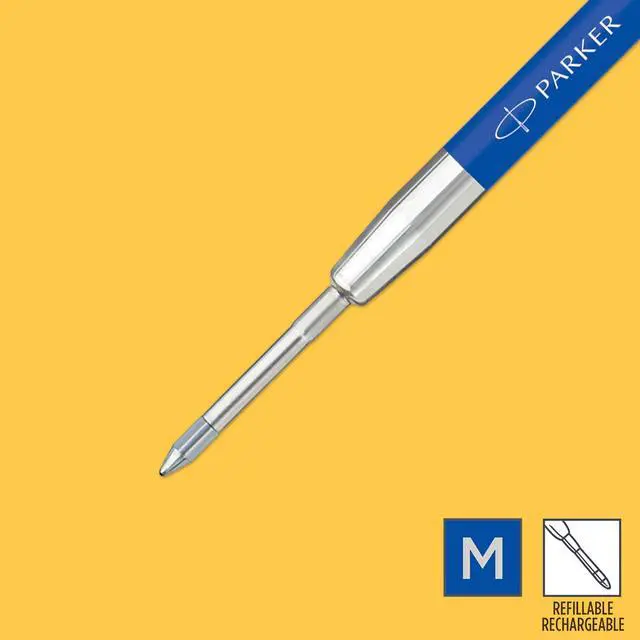 Alt view image 3 of 7 - Parker Jotter Originals Gel Pen Refills | Smooth Blue Gel Ink Refills | Medium Tip (0.7mm) | 2 Count