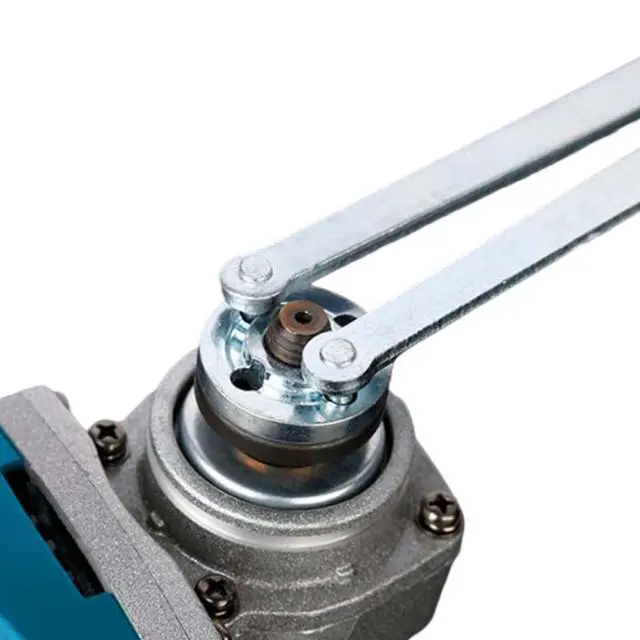 Alt view image 2 of 6 - Sankoly Universal Adjustable Angle Grinder Wrench Pin Spanner Locknut Wrench for Backing Pads on Angle Grinder and Round Nuts with Drilled Holes