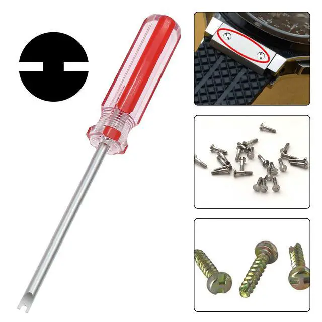 Alt view image 7 of 7 - Kyuionty 5 Pcs Spanner Screwdriver Set, M1.7, M2.0, M2.3, M2.6, M2.8 | Magnetic Tip 5 Size Spanner Head Screwdriver for Game Controllers, Electronics Device Toy Repair, Red Non-Slip Handle