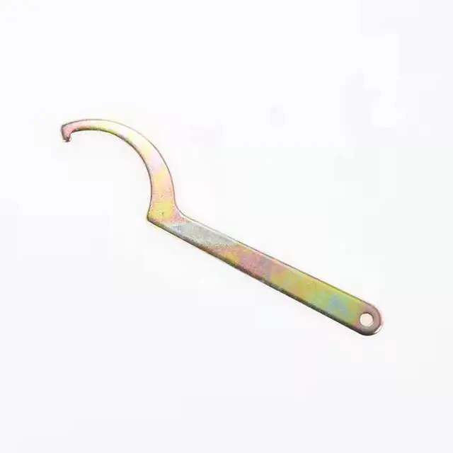 Alt view image 5 of 7 - 2 Pack Coilover Wrench Spanner Set C-Shape Hook Wrenches Tool for 42mm-62mm Nut Motorcycle Dirt Bike Coil Over Suspension System Shock Absorber Adjustment