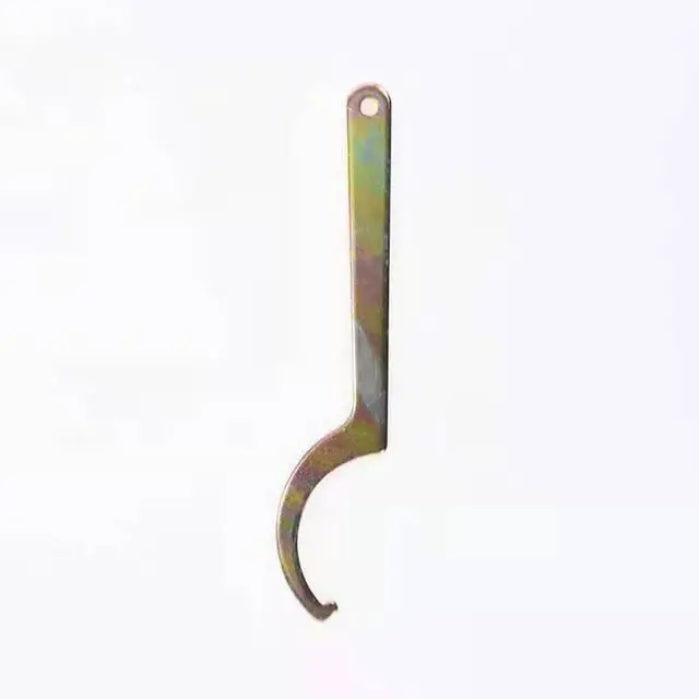 Alt view image 7 of 7 - 2 Pack Coilover Wrench Spanner Set C-Shape Hook Wrenches Tool for 42mm-62mm Nut Motorcycle Dirt Bike Coil Over Suspension System Shock Absorber Adjustment