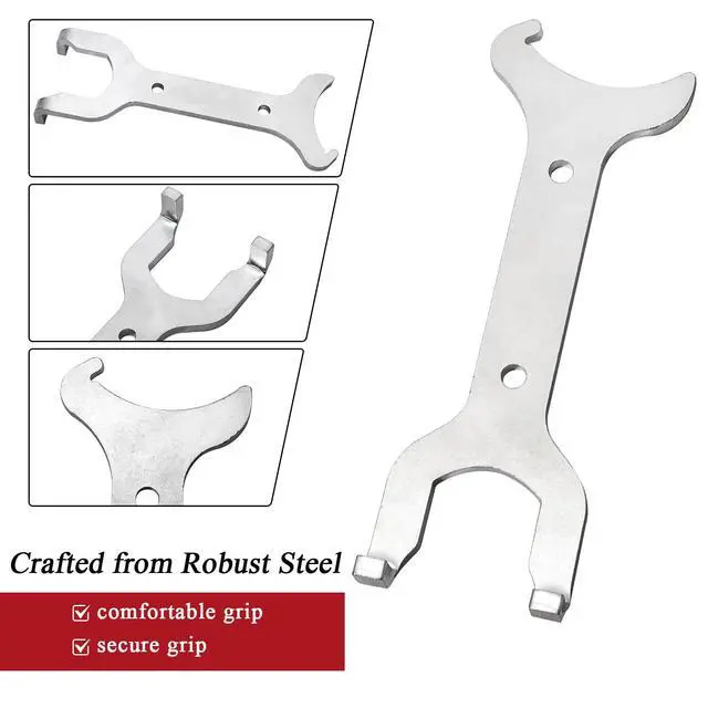 Alt view image 3 of 5 - WOWTK Rear Shock Adjustment Spanner Wrench Tool for Harley Softail Dyna | for Sportster Touring Road King Electra Glide Road Glide Street Glide