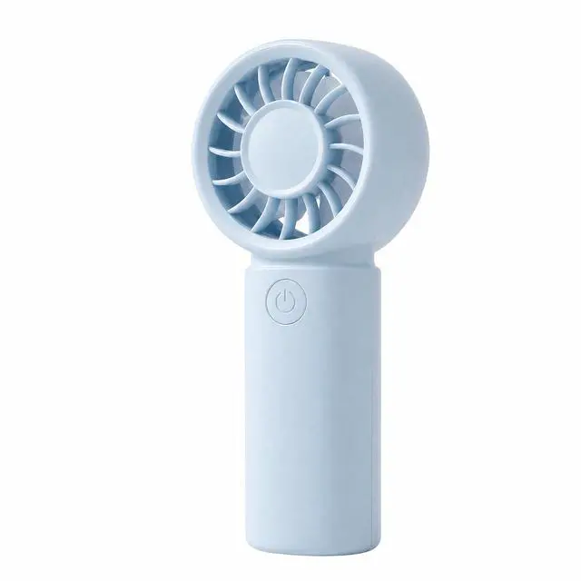 Main image of Jerjerboo Portable Handheld Mini Fan, 3 Speeds 12000RPM Personal Cooling Fan,Mini Fan with Lanyard for Makeup,Blue