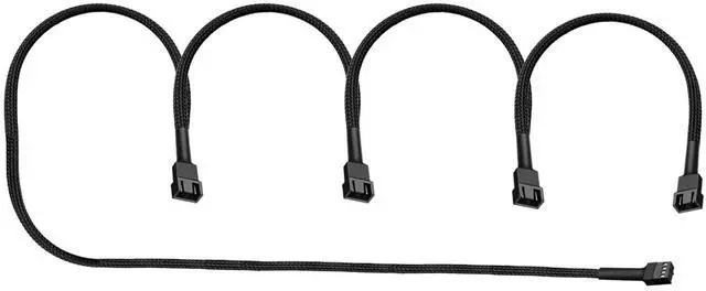 Main image of skineat 4-Pin PWM Fan Splitter Cable, PST Extension for PC Cooling, Daisy Chain Cable, 1 x 4-Pin PWM Connector, 88cm/34in