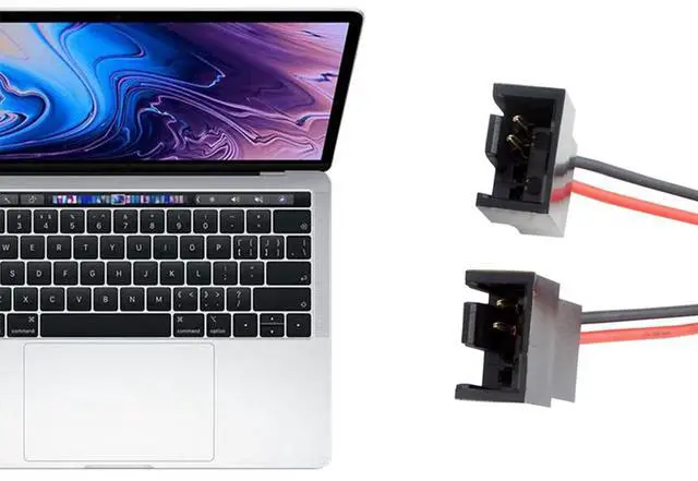 Alt view image 3 of 7 - Computer for Case Fan IDE Large 4pin to Small 4pin Fan Power Adapter D Port Extension Cable 1 to 1/2/3/4 4P Splitter 12V
