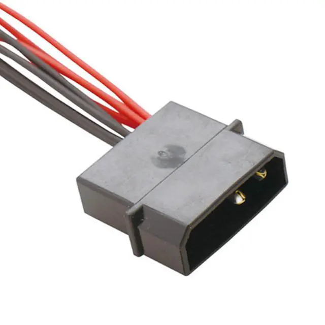 Alt view image 6 of 7 - Computer for Case Fan IDE Large 4pin to Small 4pin Fan Power Adapter D Port Extension Cable 1 to 1/2/3/4 4P Splitter 12V