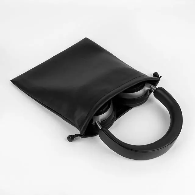 Alt view image 4 of 7 - Geekria Headphones Pouch, Compatible with Sony WH-1000XM6, WH-1000XM4, Bose QC Ultra II, QC 45 and More, Universal Headset Pouch/Portable Travel Bag (Black PU)