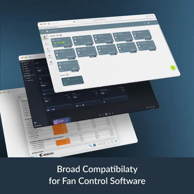 Alt view image 6 of 7 - ARCTIC Fan Controller 10 Ports with Individual PWM Control