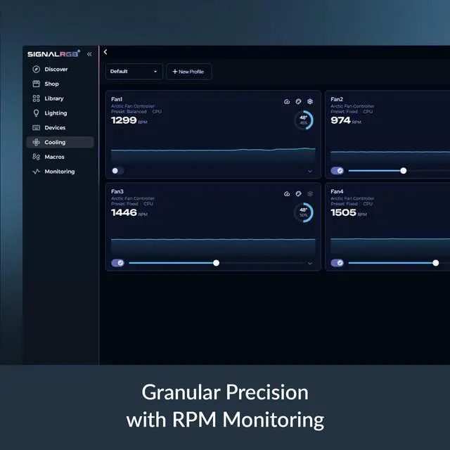 Alt view image 7 of 7 - ARCTIC Fan Controller 10 Ports with Individual PWM Control