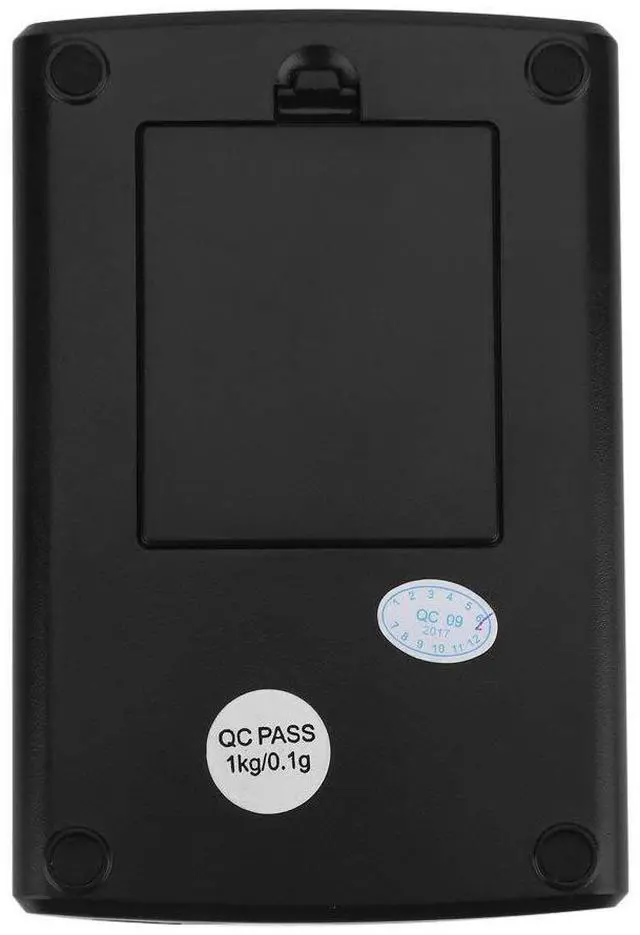 Alt view image 3 of 7 - Generic Kitchen Digital Scale 1kg/0 .1g LCD Display Electronic Digital Pocket Jewelry Food Scalefor Cooking Baking, Jewelry Weighing Kitchen Tool, Silver