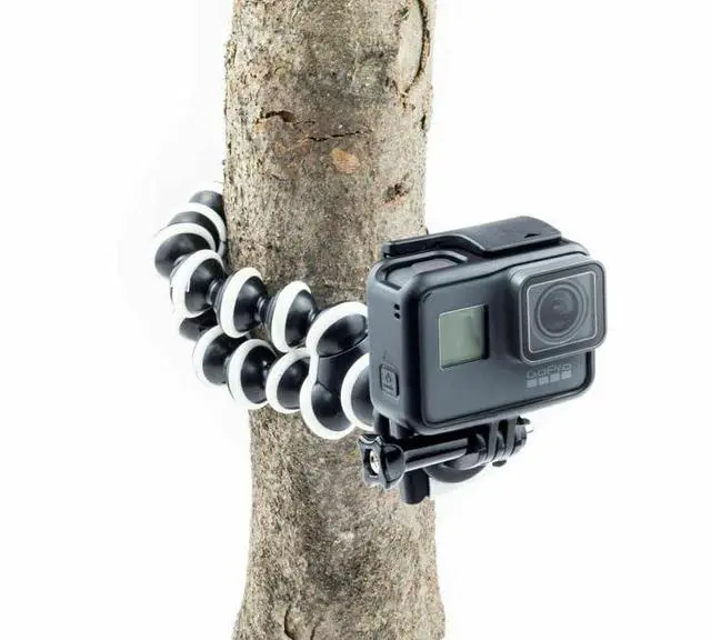 Alt view image 6 of 7 - REFLEX CAMERA 1/4-20 Mini Gorilla pod Stand Flexible Adjustable Octopus Tripod for Phone & Camera, Lightweight Portable Tripod for Vlogging, Travel, Photography & Video Recording