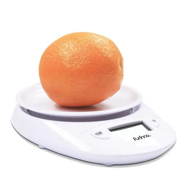 Alt view image 4 of 6 - Furinno DaPur Precision Kitchen Scale, Digital Weight Food Scale, White