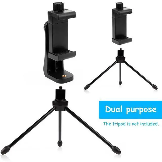 Alt view image 7 of 7 - AFAITH Cell Phone Tripod Mount with Remote, Phone Holder Adapter Selfie Monopod with Adjustable Clamp for iPhone 16 15 14 13 12 11 Max Pro Phone X XR Xs 6 7 8 P,Samsung