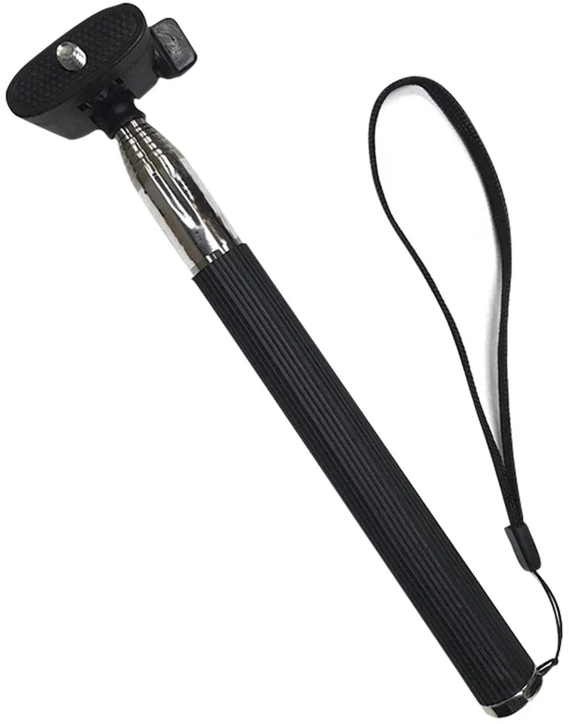 Main image of Portable 37 Inch Selfie Stick Phone Tripod Stand, Universal 360 Rotation Extendable Selfie Stick with Rubber Non Skid Feet Super Strong Support Compatible Smartphone & Camera (Black)
