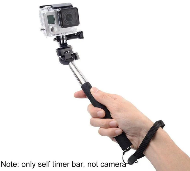 Alt view image 6 of 7 - Portable 37 Inch Selfie Stick Phone Tripod Stand, Universal 360 Rotation Extendable Selfie Stick with Rubber Non Skid Feet Super Strong Support Compatible Smartphone & Camera (Black)