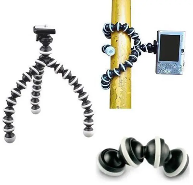 Alt view image 6 of 7 - ANRANK Mini Gripster Octopus Flexible Compact Camera Tripod