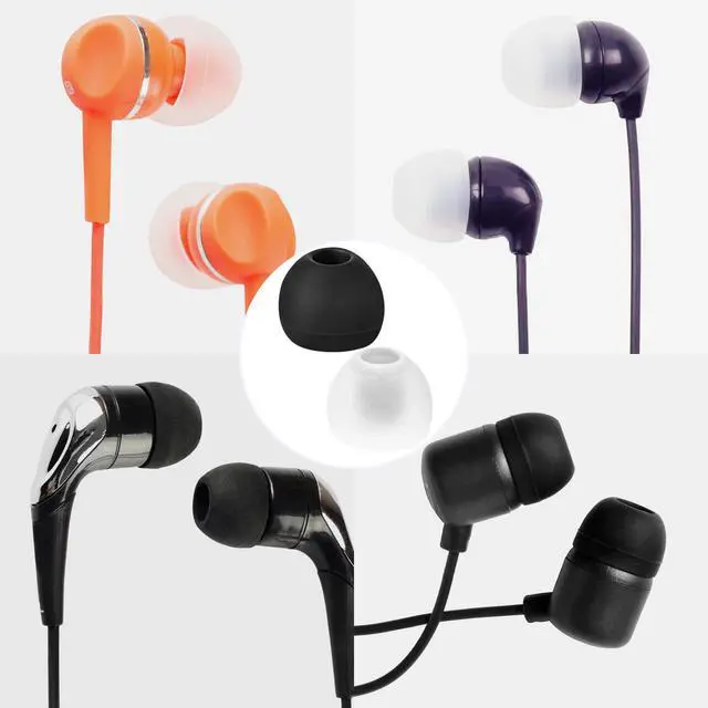 Alt view image 7 of 7 - 24 Pairs Silicone Ear Bud Replacement Tips,Earbud Tips Covers S/M/L Sizes | Universal Earbud Covers Compatible with Most in-Ear Headphones, Noise Isolation Ear Gels Cushion Replacement Kit