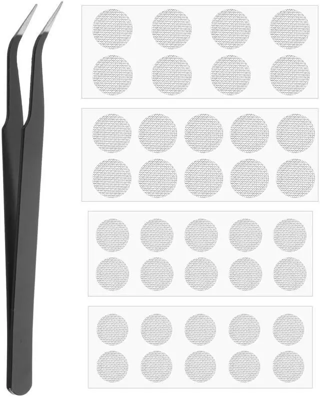 Main image of 40 Pcs Earphones Dusts Proof Microphone Mesh Replacements Earbuds Dust Filter Replacement Kit with Tweezers Earbud Dust Filter Mesh Replacement in Ear Headphone Dusts Filter(4mm, 4.2mm, 4.7mm, 5mm)