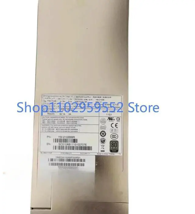 Main image of 1pcs for A840r-G10 Server Power Supply 3Y YM-2102B YM-2102BBR
