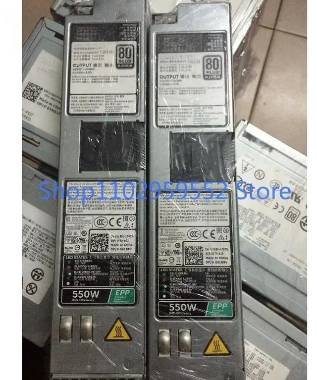 Main image of 1Pcs for R430 550W server power supply D550E-S1 dps-550ab x185v