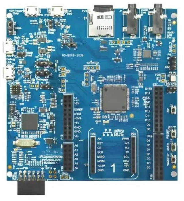 Main image of LPC55S69-EVK development board LPCXpresso55S69 evaluation board