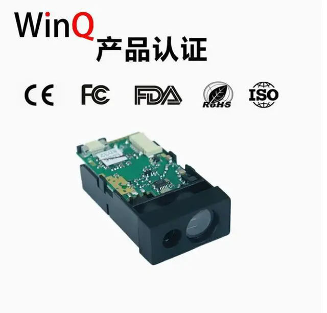 Alt view image 2 of 6 - Analog simulation of single-chip laser ranging module TTL home 10 meter laser ranging sensor