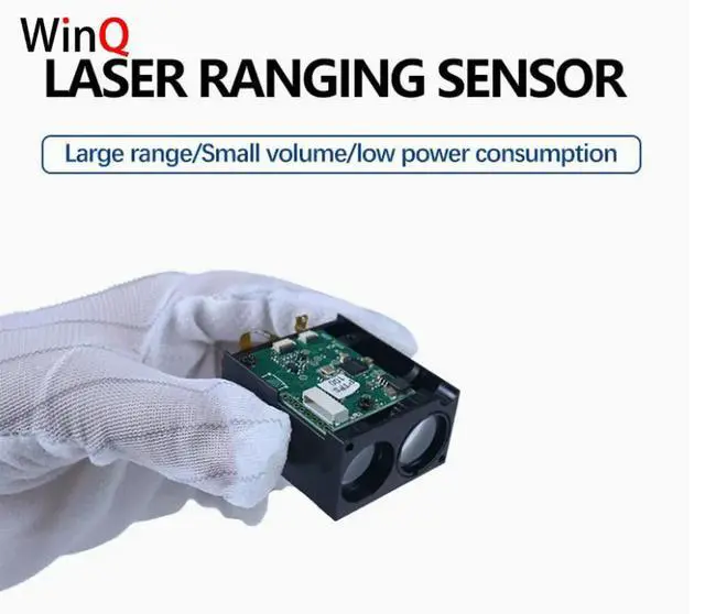 Alt view image 2 of 6 - Principle of TOF laser ranging sensor 600 meter monitoring distance module serial port 300m laser ranging