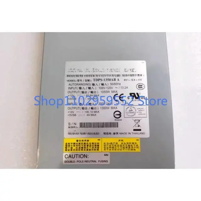 Alt view image 2 of 4 - 1pcs for X758-R5 114-00063 891W FAS3210 FAS3240 FAS3270 Power Supply