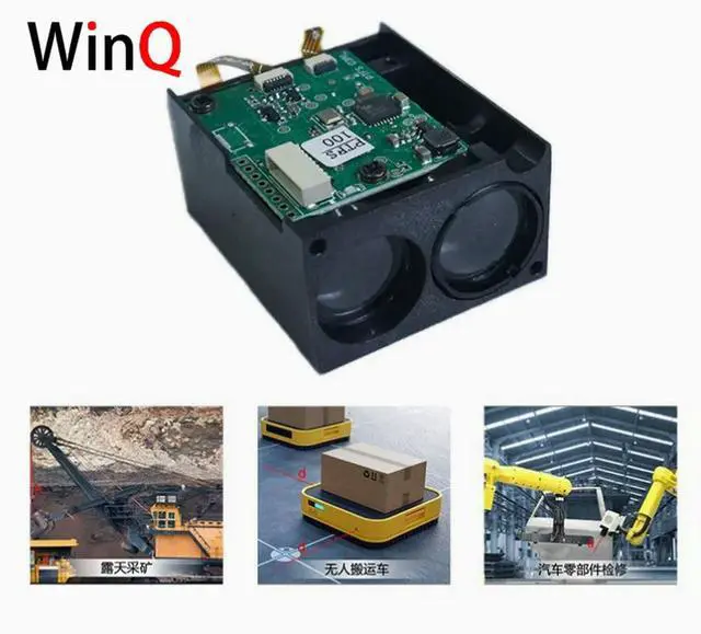 Alt view image 3 of 6 - USB LiDAR 100 meter outdoor building measurement module, 100Hz high-frequency laser ranging sensor