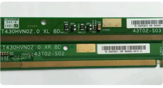 Main image of LCD TV Side Board 43T02-S03 43T02-S02 Fit T430HVN02.0 XL BD XR BD Screen Replacement Parts
