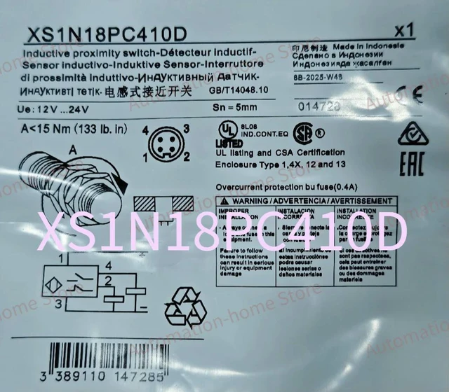 Main image of 1pcs XS1N18PC410D switch in stock hot-selling Fast delivery