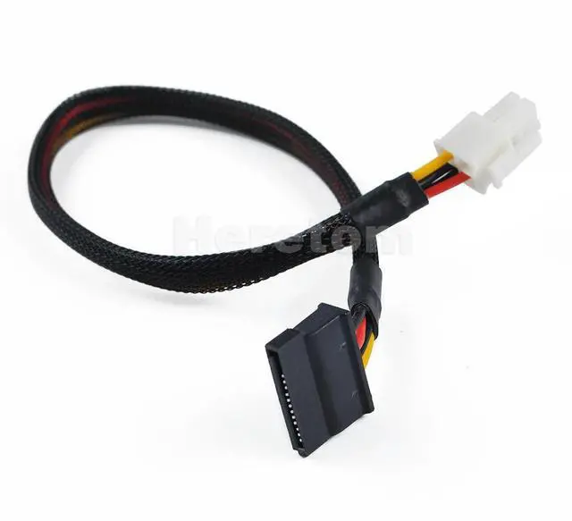 Alt view image 3 of 6 - Hard Drive Power Supply Cable 4 Pin for B75 Q75 motherboard IS7XM V1.0