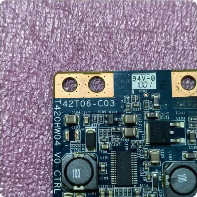 Alt view image 2 of 3 - 2pcs TV T-Con Board T420HW04 V0 CTRL BD 42T06-C03 for L42F19FBE L42E9FBE