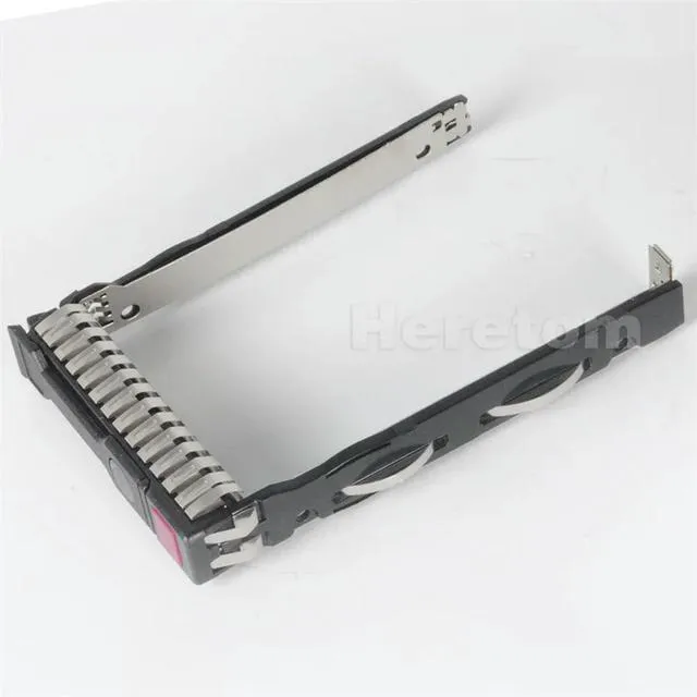 Alt view image 3 of 6 - W/Chip&LED 2.5" SAS SATA Hard Disk Drive Tray Caddy Sled ProLiant For Gen8 G8 G9 DL380 ML310e SL250s