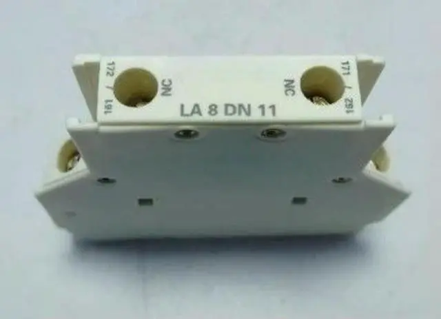 Alt view image 3 of 3 - LAD8N11 One Open One Close LAD8N20 Two Normally Open Side Mount Auxiliary Contact Module Expedited shipping