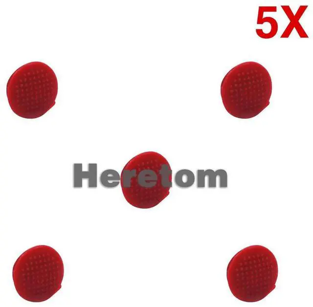Main image of 5x Red TrackPoint Caps Mouse Pointer for Thinkpad T410 T420 T430 R400 Keyboard Pointing Stick Mouse