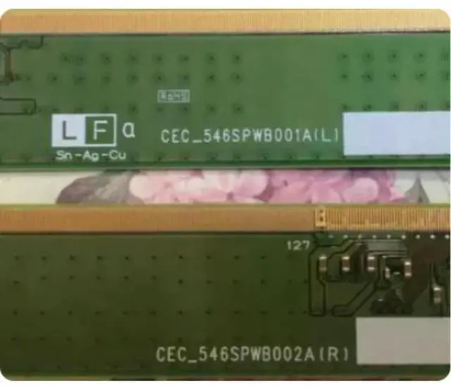 Main image of For Panda Pair Side Board CEC-546SPWB001A(L) CEC-546SPWB002A(R) Tested TV Screen Repair Parts