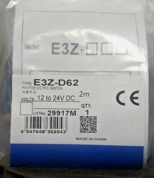 Main image of E3Z-D62 E3Z D62 photoelectric switch Fast Delivery