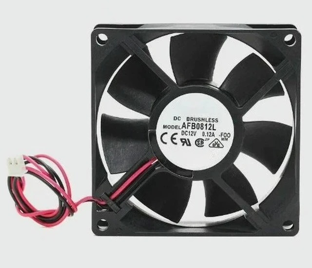 Main image of AFB0812M DC 12V 0.18A 80x80x25mm Cooling Fan Fast delivery