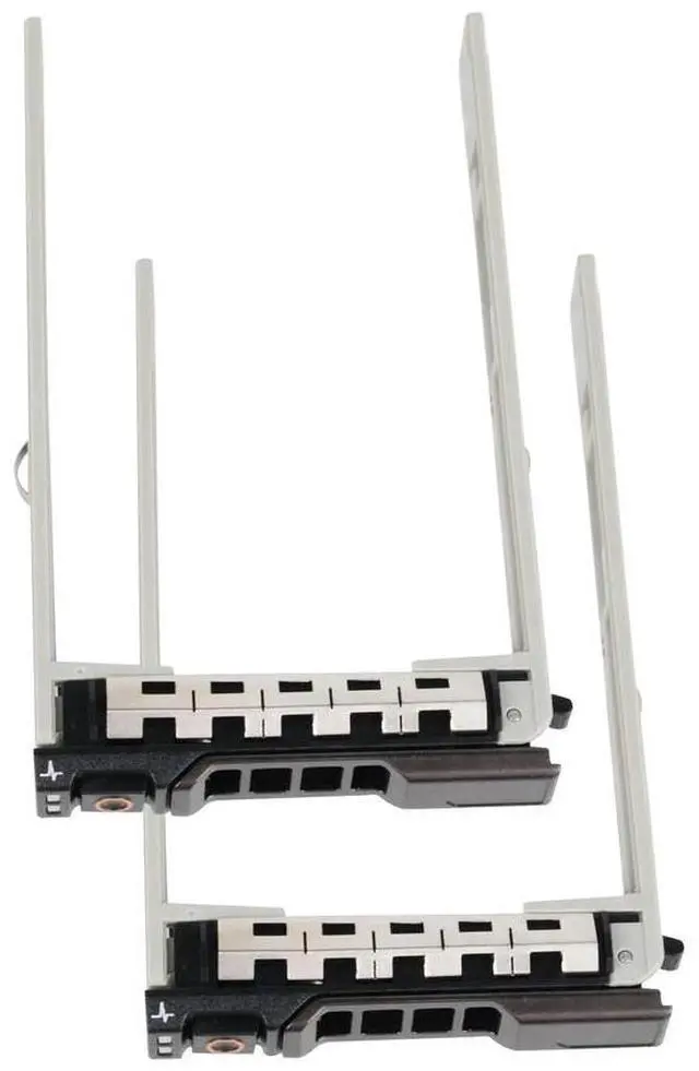 Main image of 2PCS 08FKXC 2.5'' SAS SATA Server Tray Caddy for PowerEdge R730 R630 T640 T630 HARD DRIVE Bracket 8FKXC